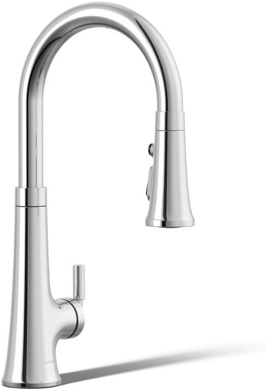 Tone Touchless Pull-Down Kitchen Sink Faucet with Three-Function Sprayhead