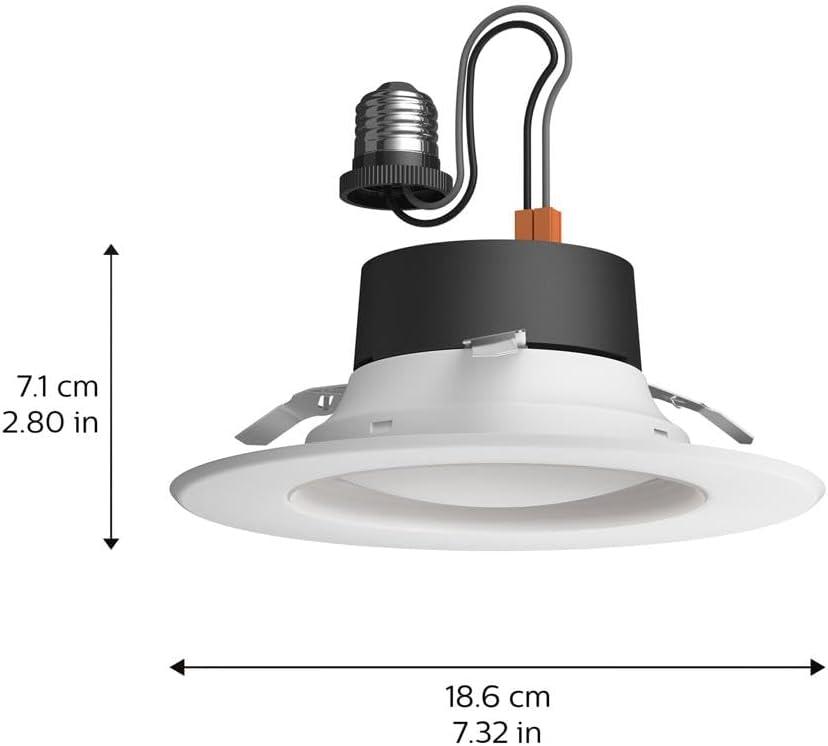 Philips Hue White and Color Ambiance Bluetooth 5/6" High Lumen Recessed Downlight