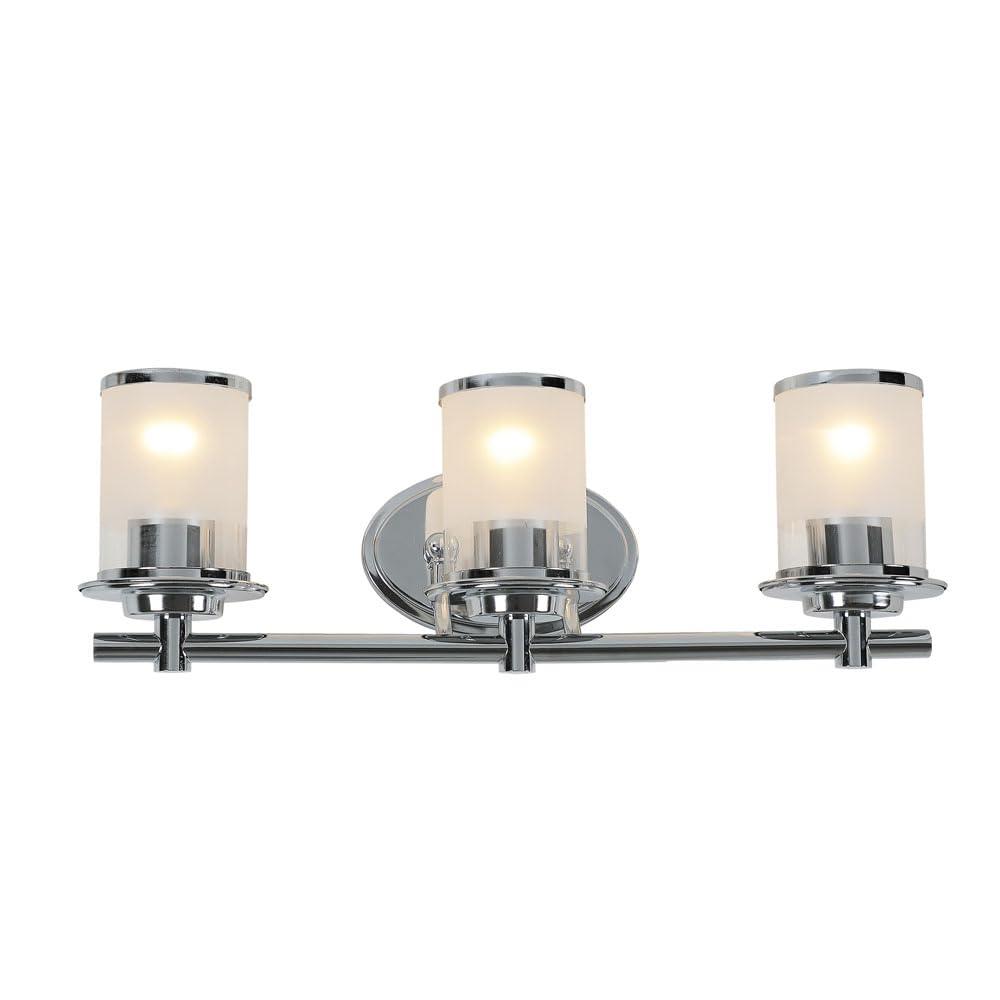 DESIGNERS FOUNTAIN 3-Light Essence Bathroom Vanity Lights Fixture, 23.25 Inch Wall Mount Sconce for Bedroom or Over Mirror, Old Satin Brass, 6693-OSB