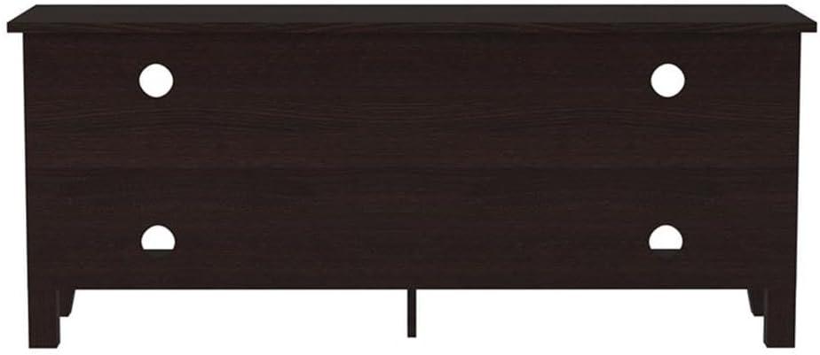 Walker Edison Traditional Fireplace TV Stand for TVs Up to 64" - Black