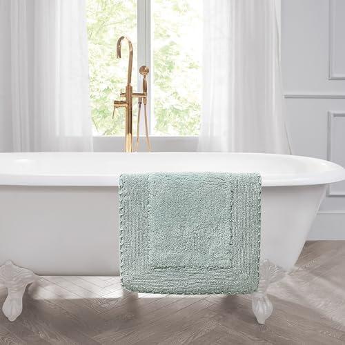Laura Ashley Laura Ashley Ruffle 100% Cotton Bath Rugs