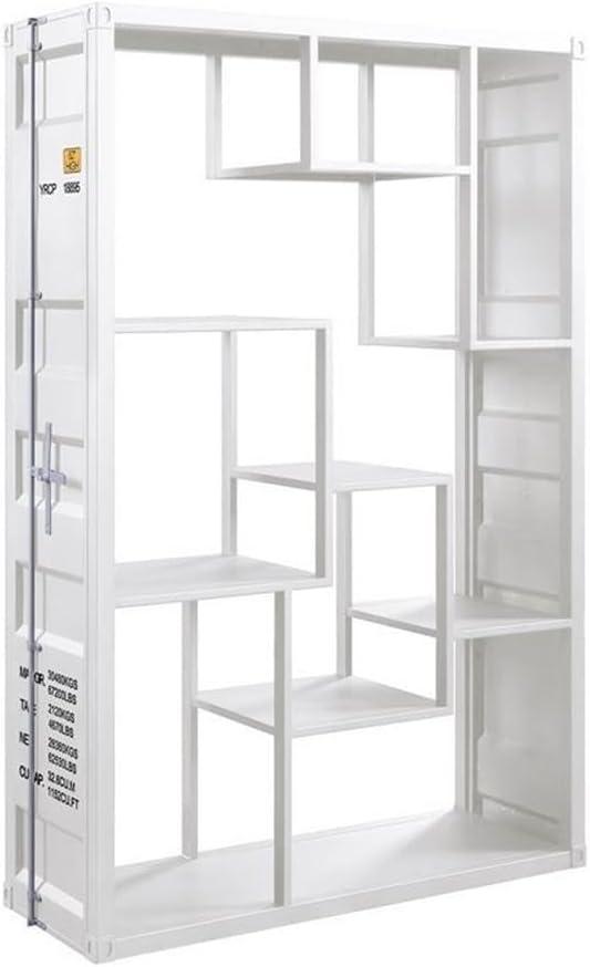 ACME Cargo Bookcase in White