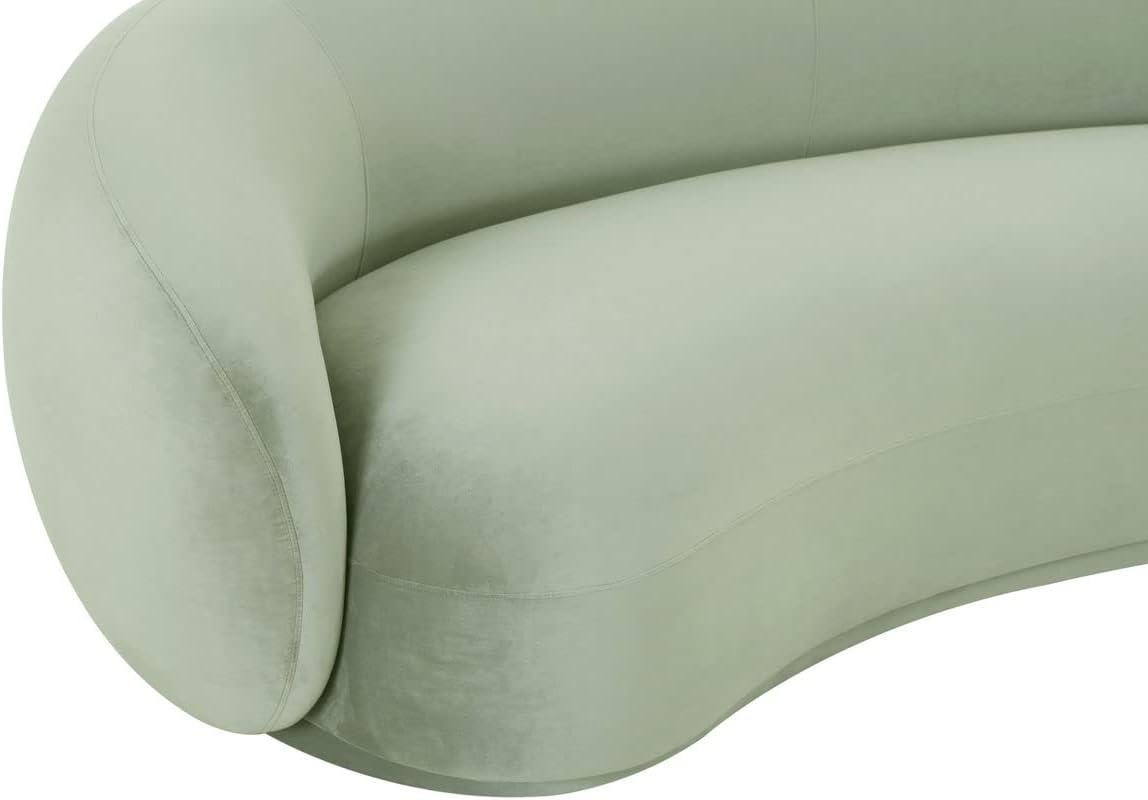 Kendall 90'' Velvet Upholstered Sofa