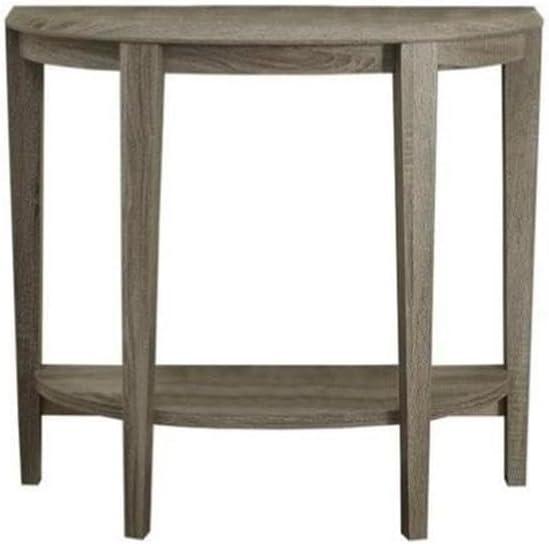 Monarch Specialties Accent Table Console Entryway Narrow Sofa Living Room Bedroom Brown Laminate Contemporary Modern
