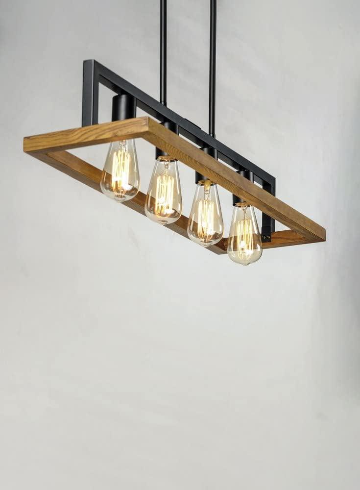 Maxim Lighting - Four Light Chandelier - Black Forest - Four Light Linear