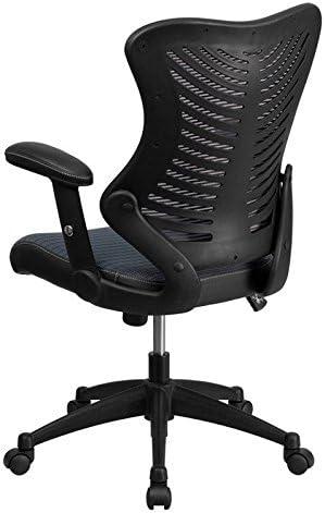 Flash Furniture High Back Designer Mesh Executive Swivel Ergonomic Office Chair with Adjustable Arms