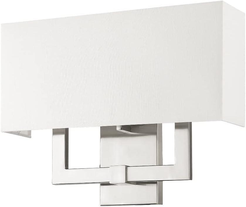 Livex Lighting Hollborn 3 - Light Wall Light in  Brushed Nickel