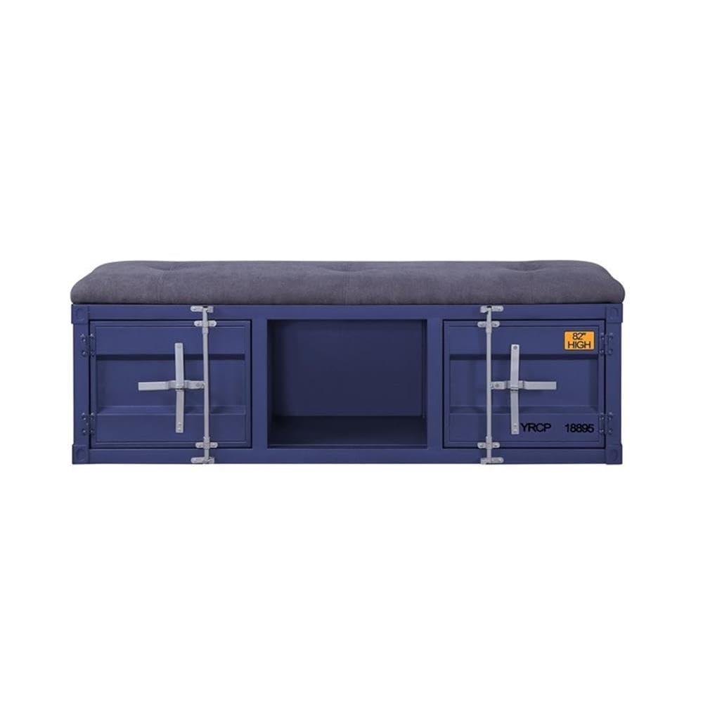 Acme Cargo Fabric Upholstered Storage Bench