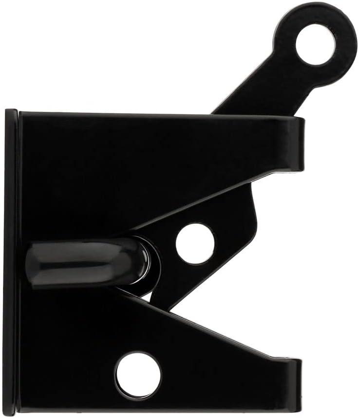 Heavy Duty Black Steel Gate Latch, 7.57 inches