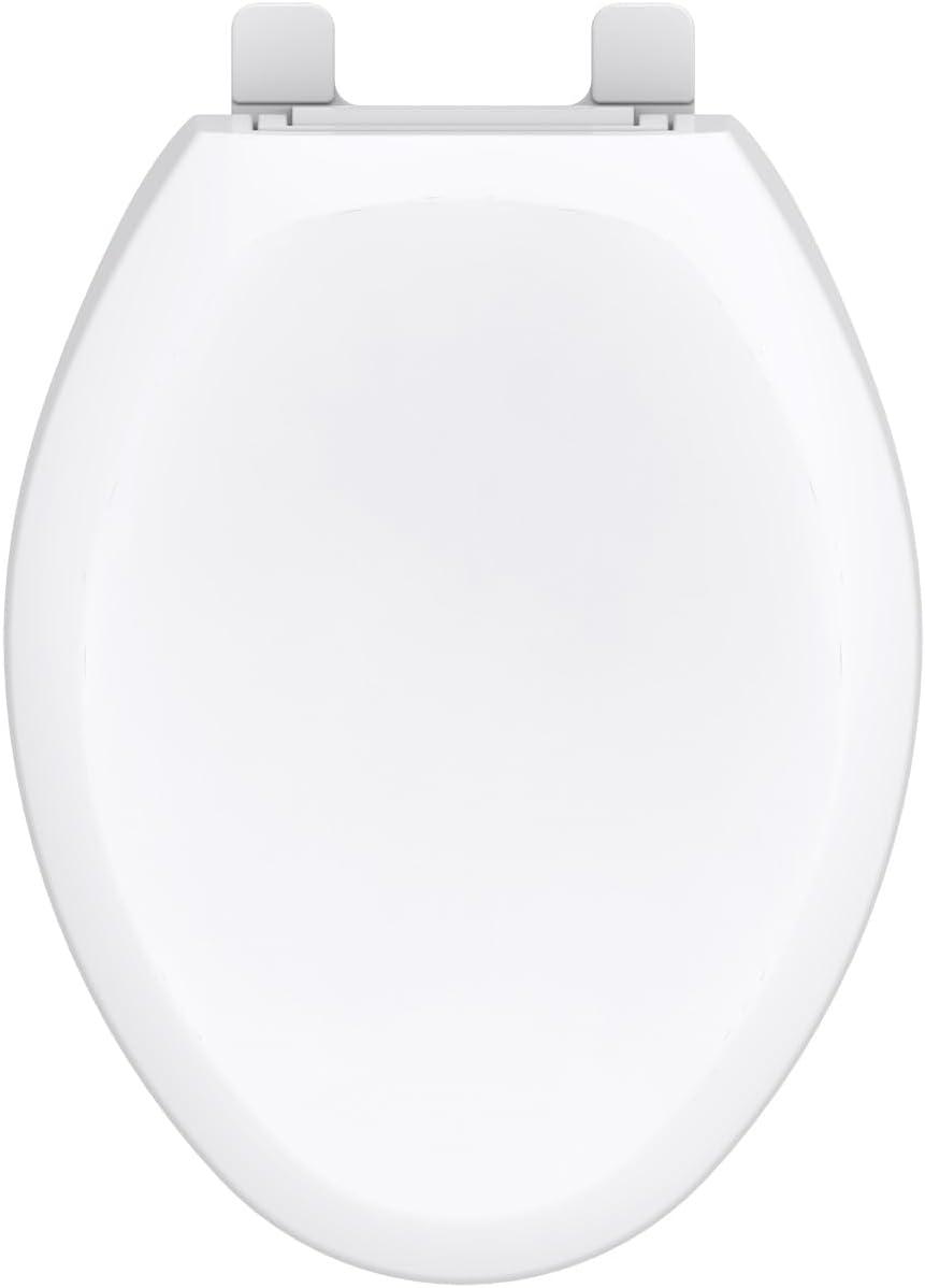 Slow-Close Elongated Non-Slip Toilet Seat