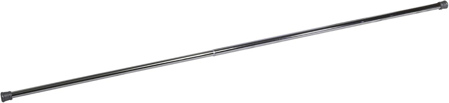 Design House Adjustable Shower Rod 42-inch-72-inch Chrome