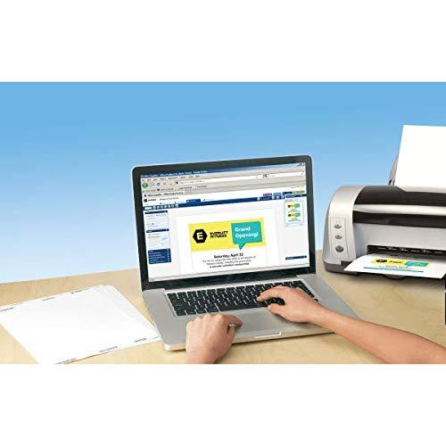 Avery Printable Postcards with Sure Feed, 4" x 6",White (8386)