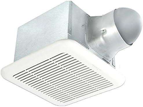 Delta Electronics SIG80-110MHLED 80-110 CFM Exhaust Bathroom Fan, Off White