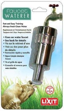 Lixit Faucet Waterer Fast & Easy Training Clean Fresh Water