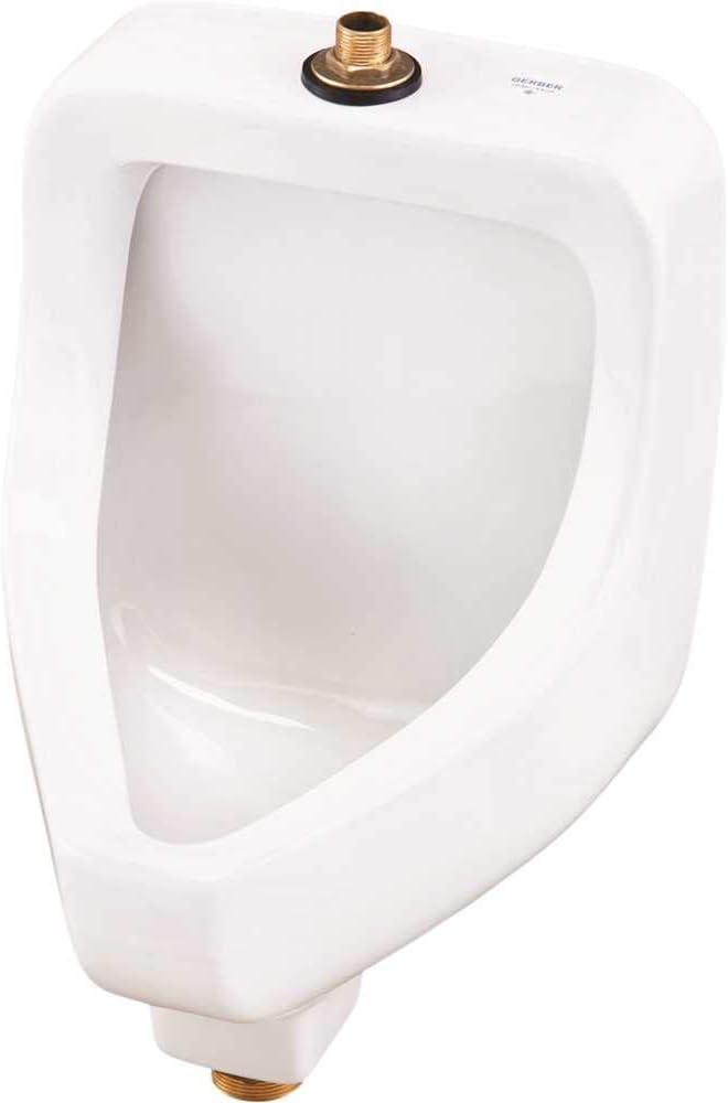 Gerber Lafayette White Vitreous China Wall-Mounted Urinal