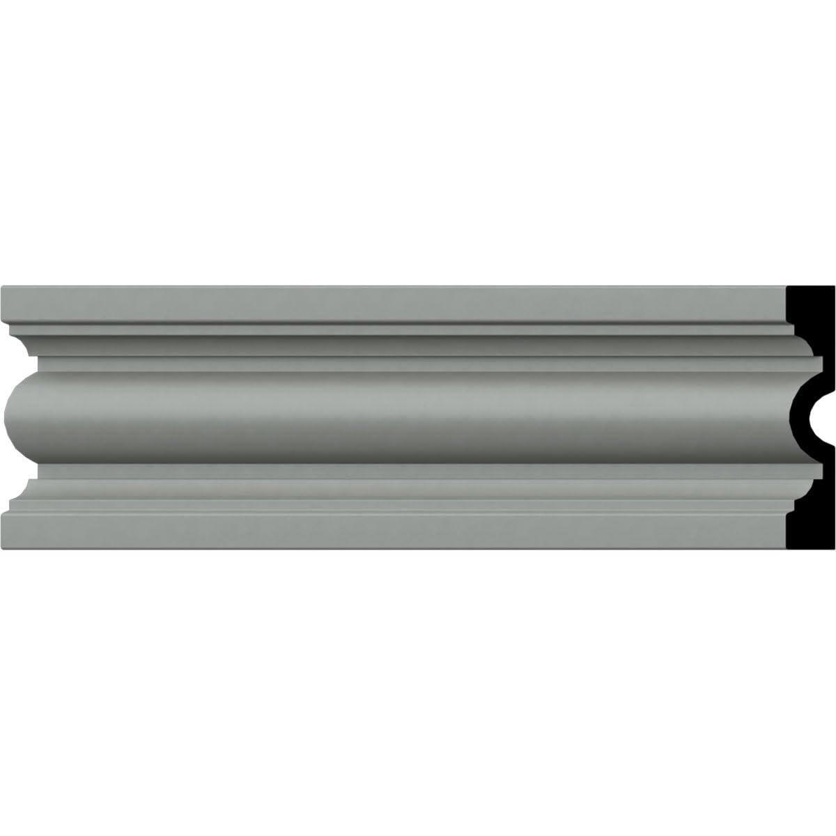 Ekena Millwork 4"H x 3/4"P x 94 1/2"L Gorleen Chair Rail (Set of 8)