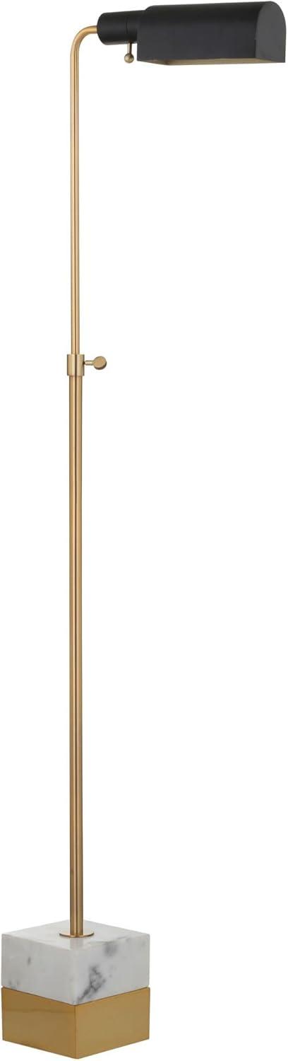 Jonathan Y Lighting Jyl3029 Iva 1 Light 41" Tall Led Arc Floor Lamp - Gold