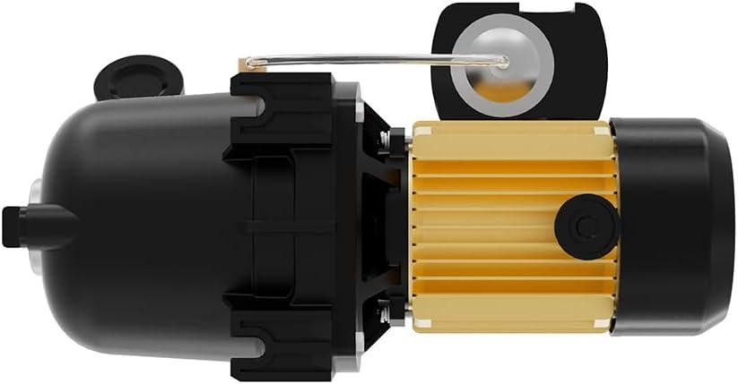 1/2 HP Black and Yellow Thermoplastic Shallow Well Jet Pump