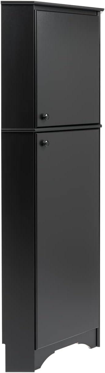 Elite Tall 2 Door Corner Storage Cabinet - Prepac