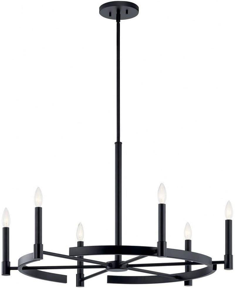 Kichler Lighting Tolani 6 - Light Chandelier in  Black