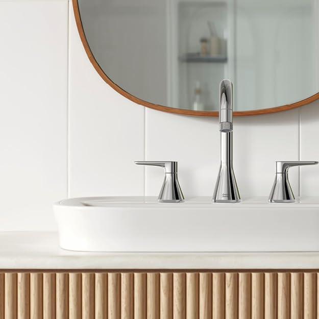 American Standard Aspirations 18'' Vitreous China Rectangular Bathroom Sink with Faucet and Overflow