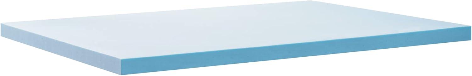 Zinus 2" Green Tea Cooling Gel Memory Foam Mattress Topper, Full