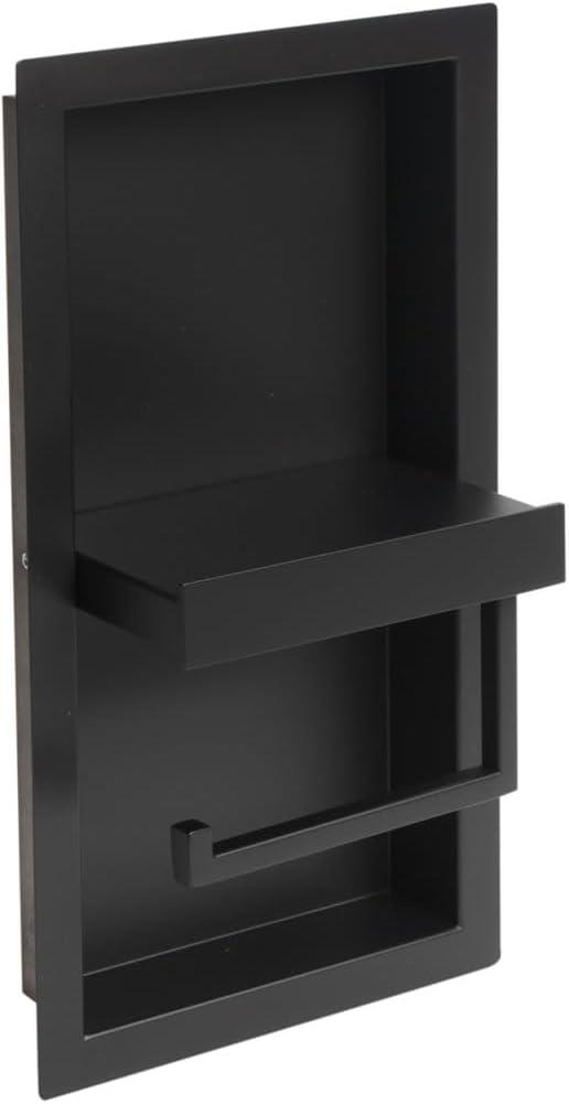 PVD Stainless Steel Recessed Toilet Paper Holder / Bathroom Niche