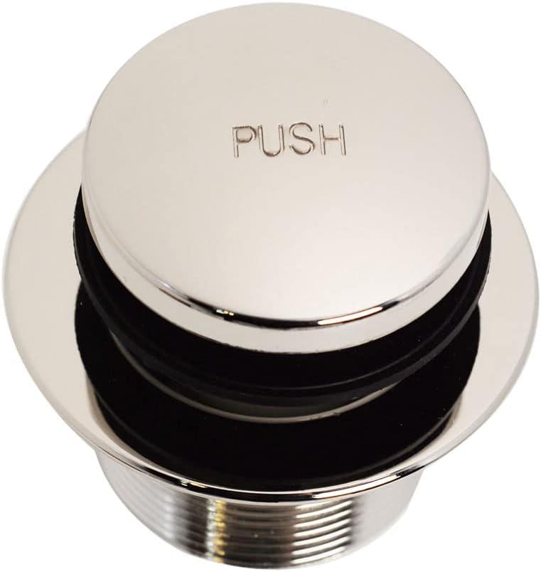 1-1/2" Coarse Thread Tip-Toe Bathtub Leg Drain with One-Hole Overflow