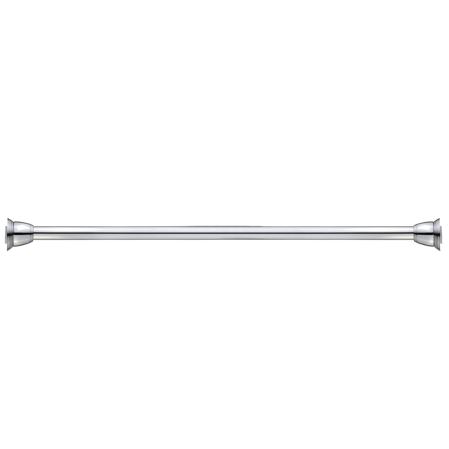 Splash Home 2'' Straight Tension Shower Curtain Rod