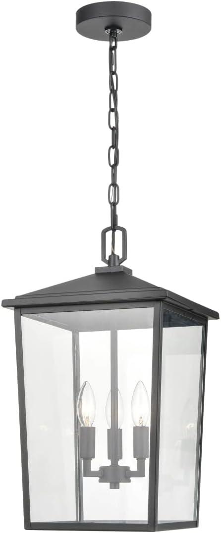 Messerly 3 Light 11" Wide Outdoor Taper Candle Pendant