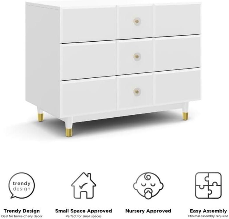 Aviary 3 Drawer Dresser