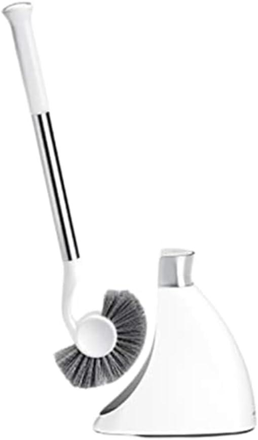 Simplehuman Toilet Brush with Caddy, Stainless Steel