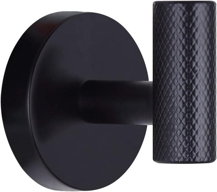 Varen Matte Black Wall Mounted Robe and Towel Hook