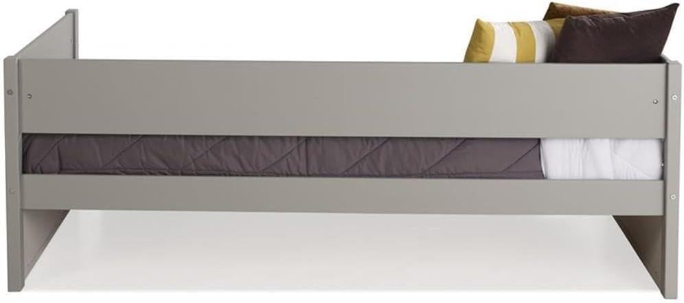 Camaflexi Tribeca Solid Wood Twin Daybed and Trundle Set in Gray