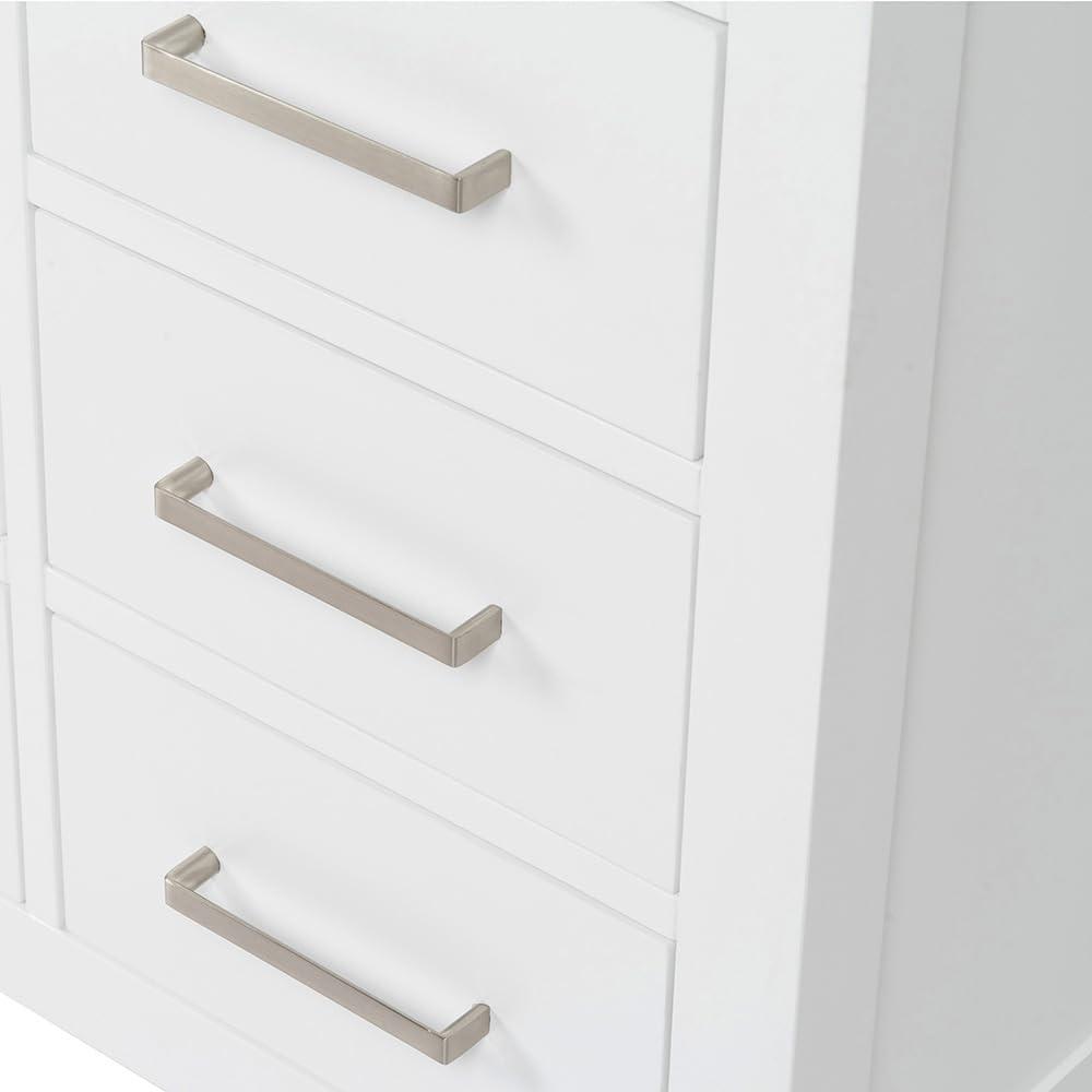 Ariel A055swqovo Cambridge 55" Free Standing Single Basin Vanity Set - White