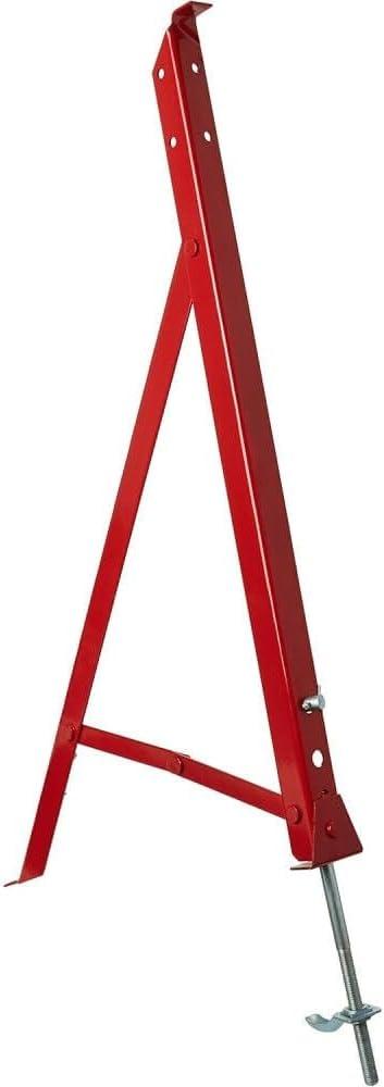 Red Painted Alloy Steel Side Wall Staging Bracket