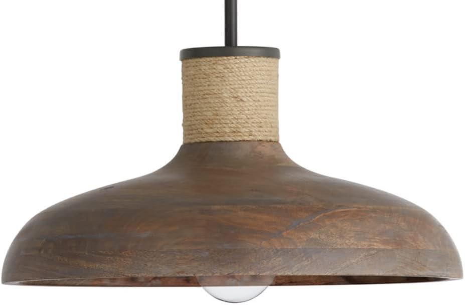 Capital Lighting Jacob 1 - Light Pendant in  Grey Wash/Iron Silk