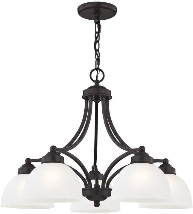 Livex Lighting Somerset 5 - Light Chandelier in  English Bronze