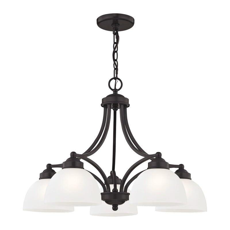 Livex Lighting Somerset 5 - Light Chandelier in  English Bronze