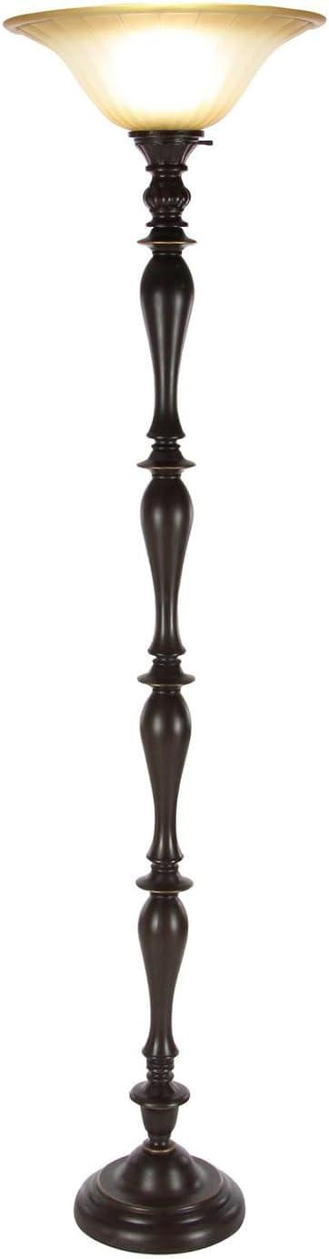 Urban Designs Buckingham 71-Inch Torchiere Floor Lamp