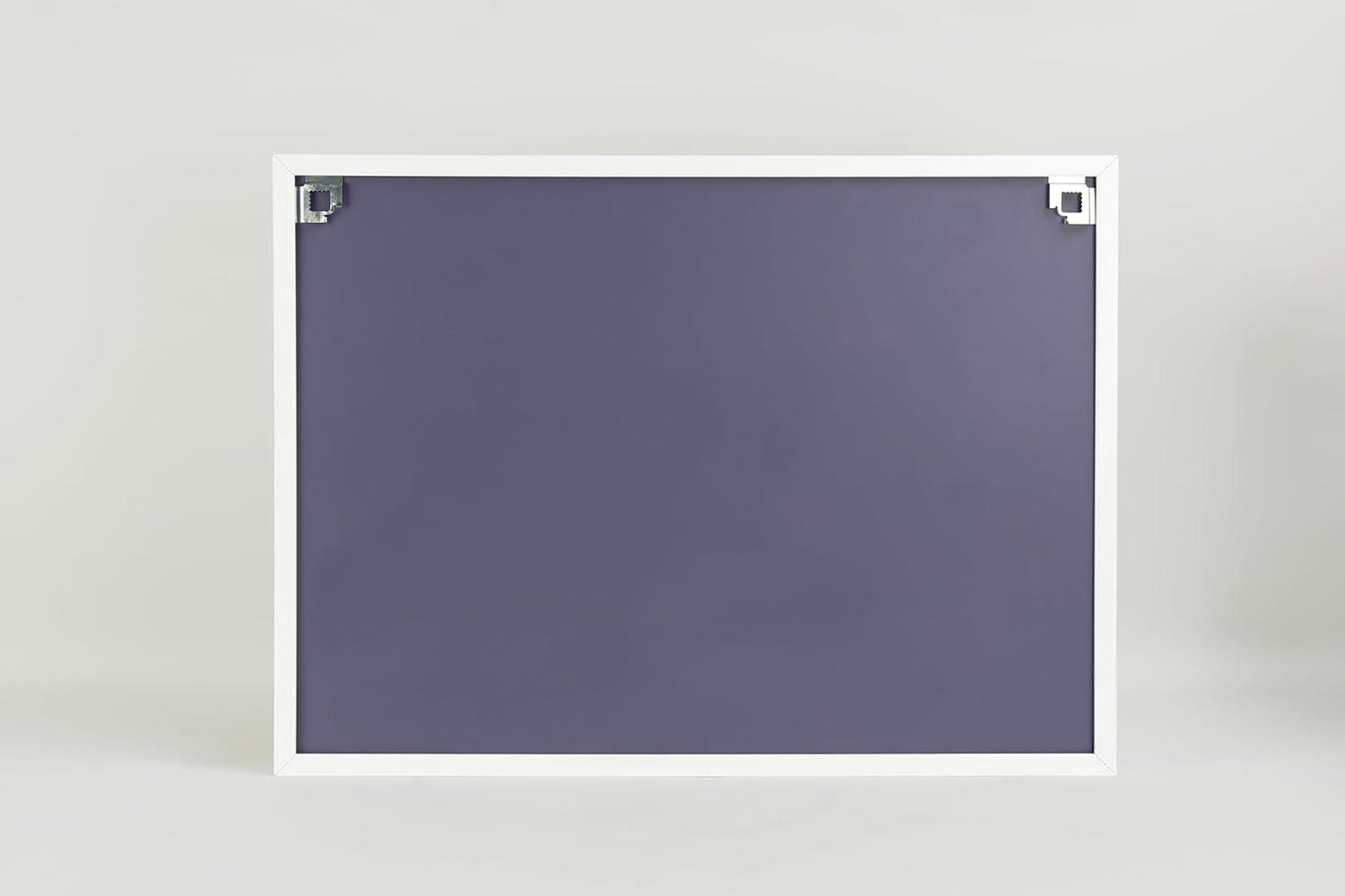WallPops! Abstract Floral White Printed Corkboard