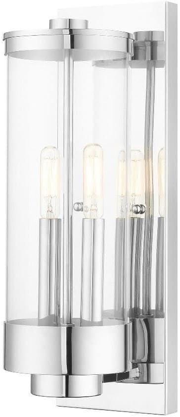 Livex Lighting Hillcrest 2 - Light Wall Light in  Polished Chrome