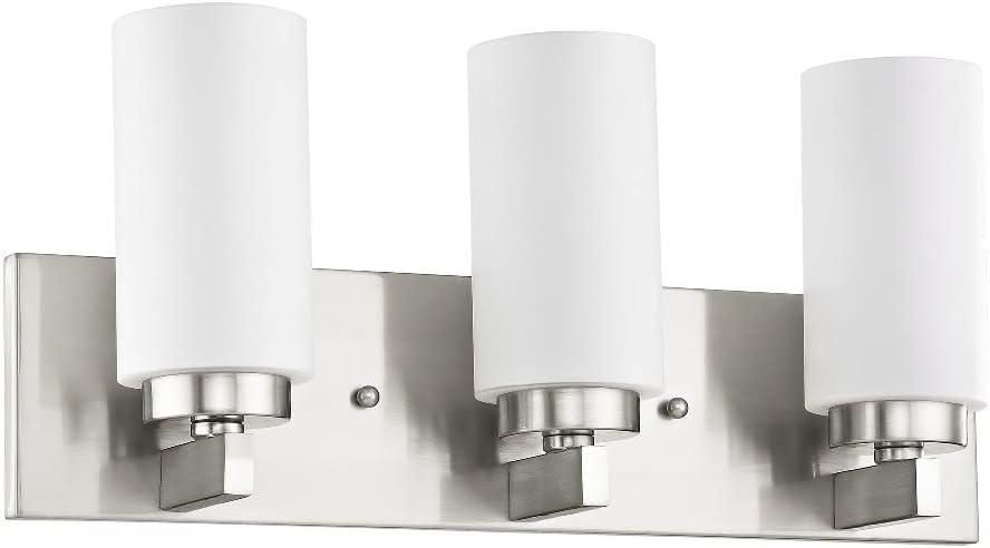 Livex Lighting West Lake 3 - Light Vanity in  Brushed Nickel