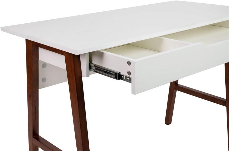 Ferebee Home Office Writing Computer Desk with Drawer - Table Desk