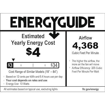 60" Phenomenon 7 - Blade Smart Standard Ceiling Fan with Wall Control and Light Kit Included