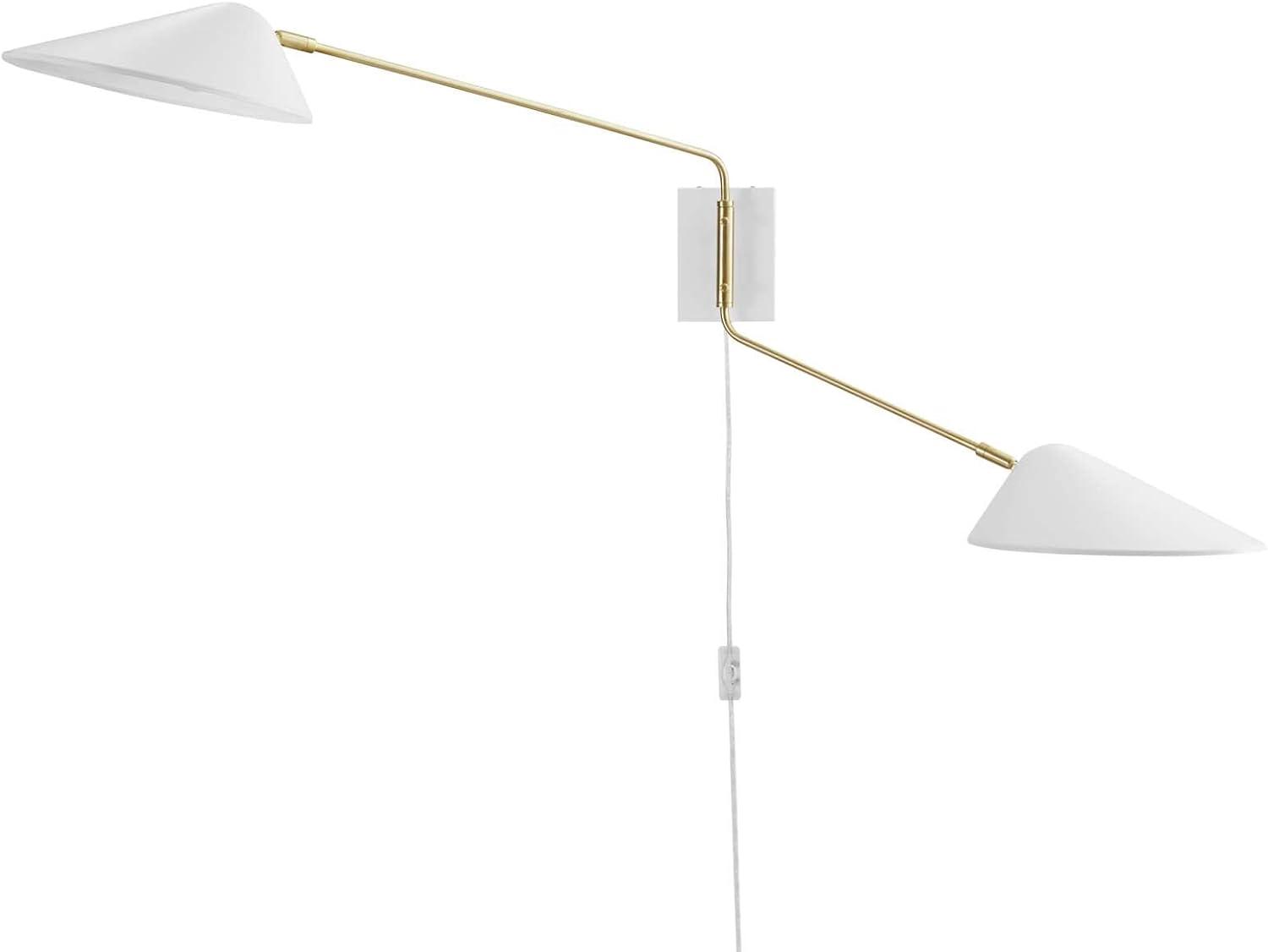 Modway Modway Journey 2-Light Swing Arm Wall Sconce