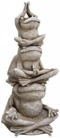 Frazier Frog Power Garden Statue