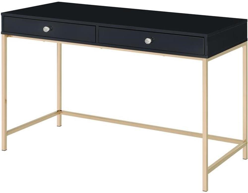 Emillia Metal Base Writing Desk