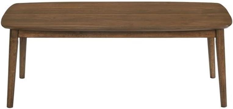 Felix 3-Piece Walnut Wood Coffee and End Table Set