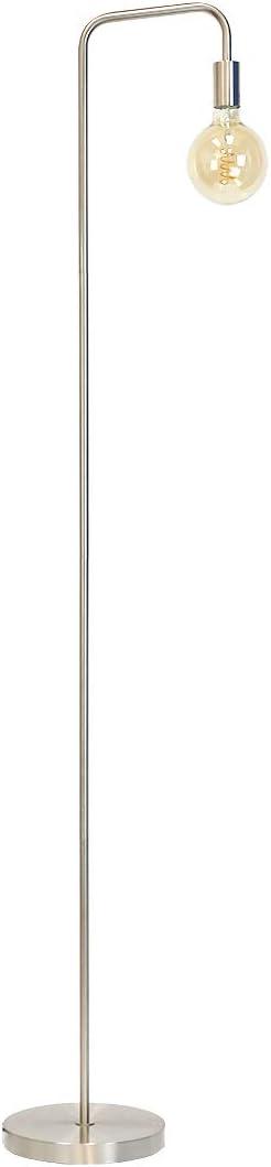 70-Inch Silver Aluminum Minimalist Floor Lamp